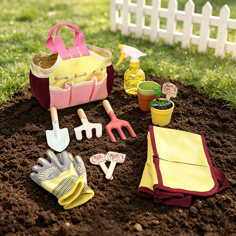 Gardening Tools Gifts - Kids Garden Tool Set Pretend Play
