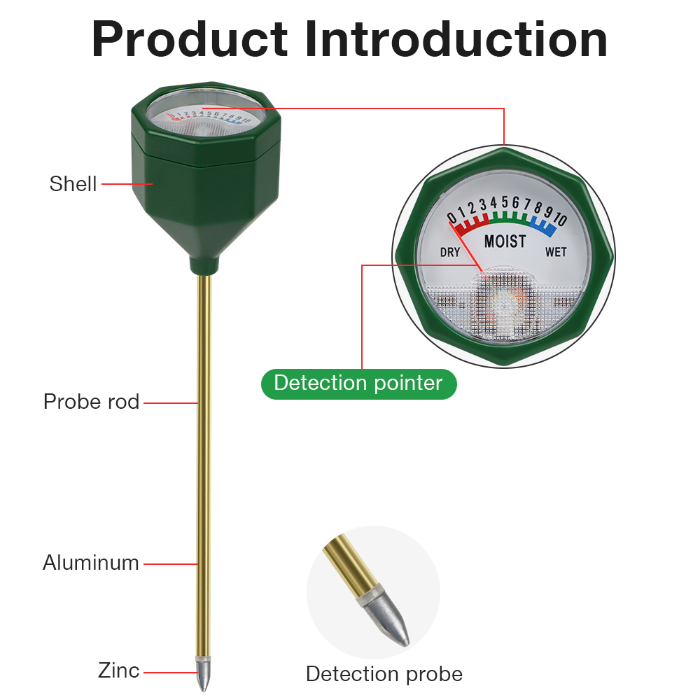 Gardening Tools Required - Mini Portable Soil Moisture Meter Precision