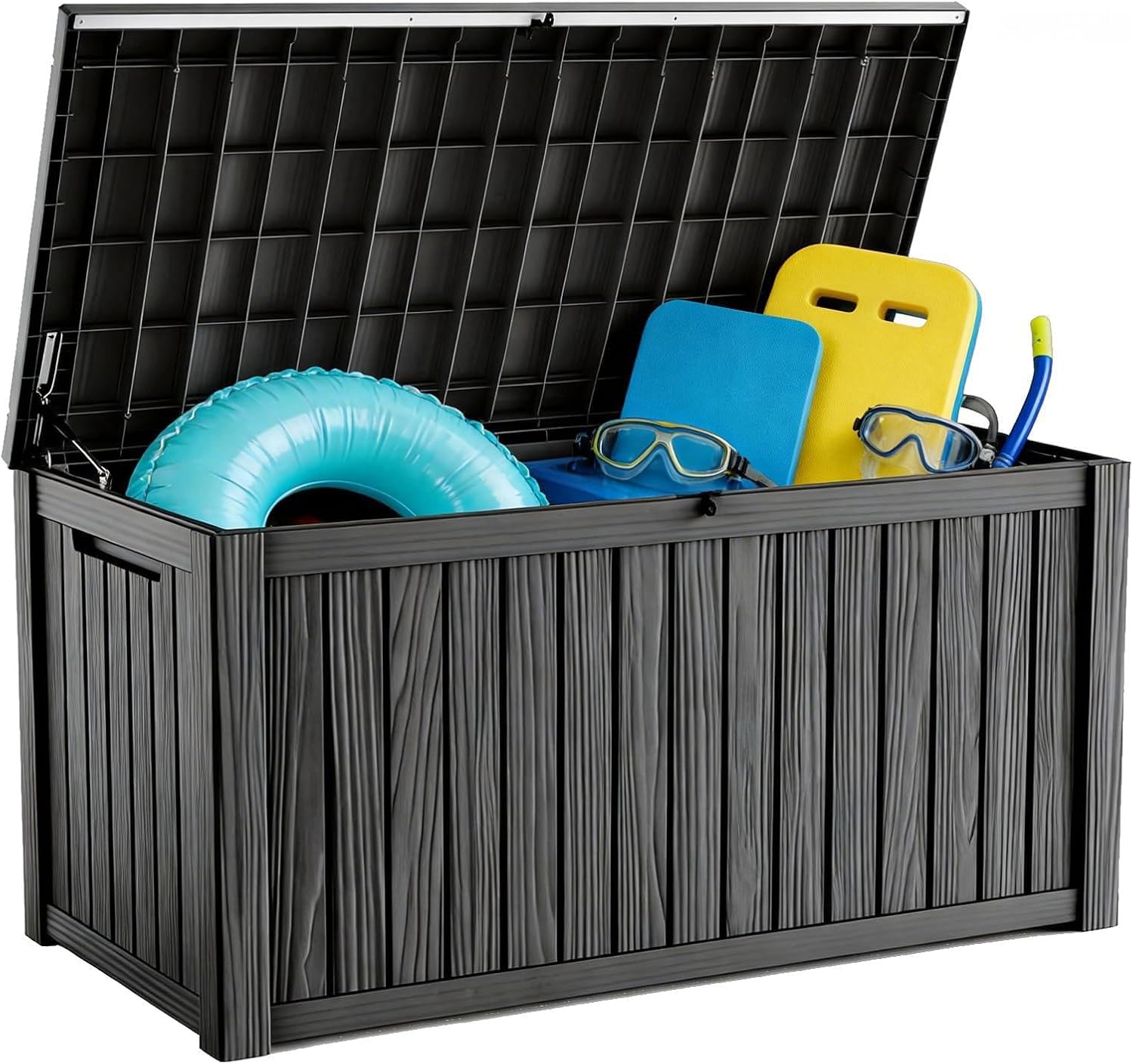 Gardening Tools Of - 200 Gallon Outdoor Storage Box, Lockable