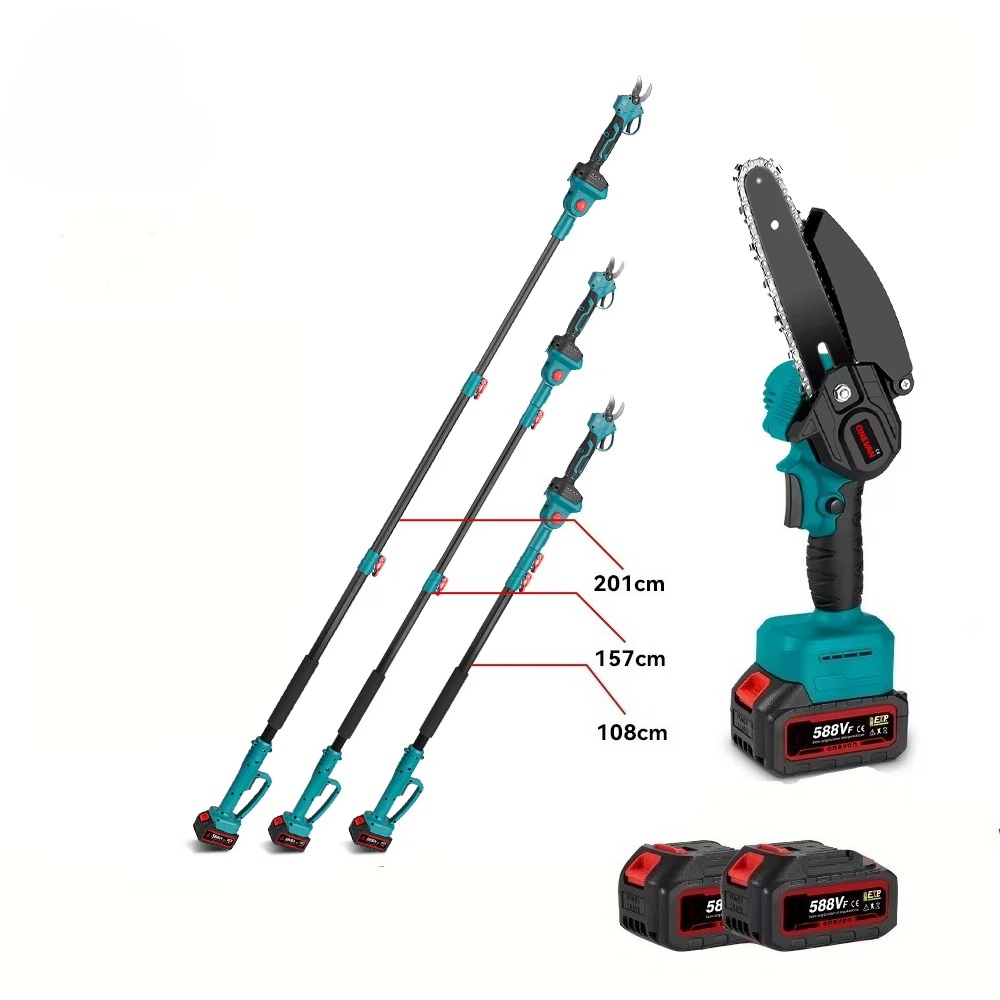 Pruning Shears - Brushless Electric Long Reach Pole Cordless