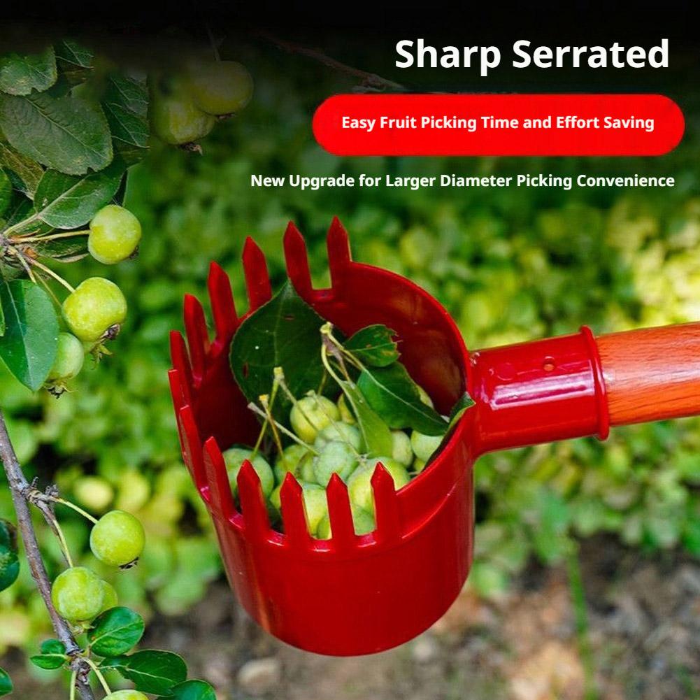 Gardening Yard Tools - Fruit Picker Tool Portable Basket Head