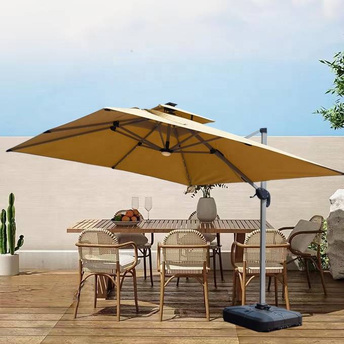 Gardening Tools Big - L Big Size Cantilever Parasol 3*3M