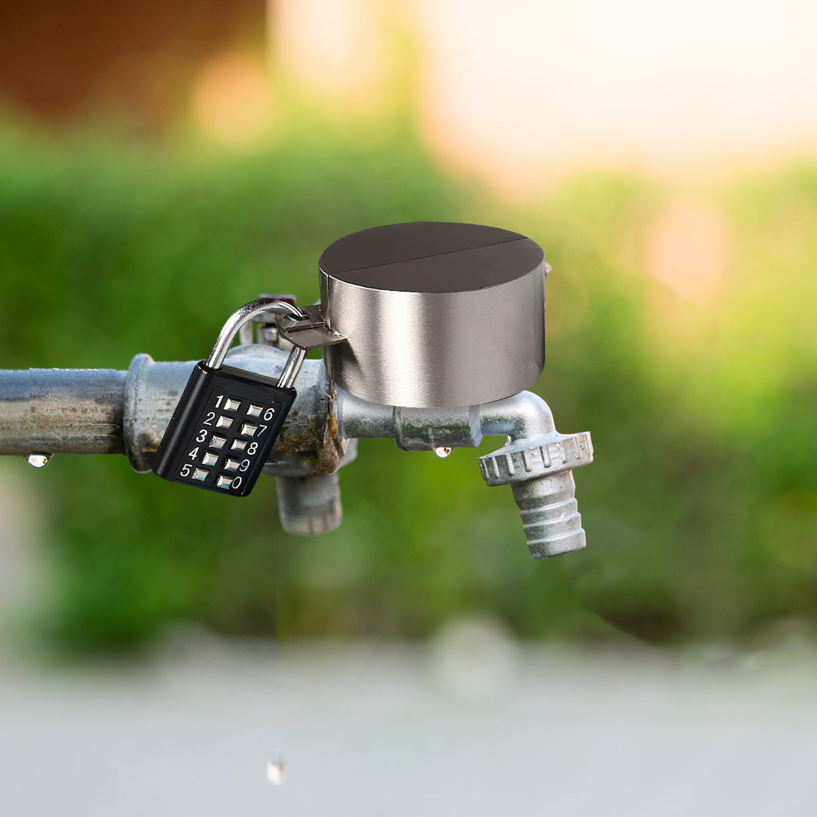 Faucet Combination Lock Outdoo - đánh giá và giá Gardening Yard Tools