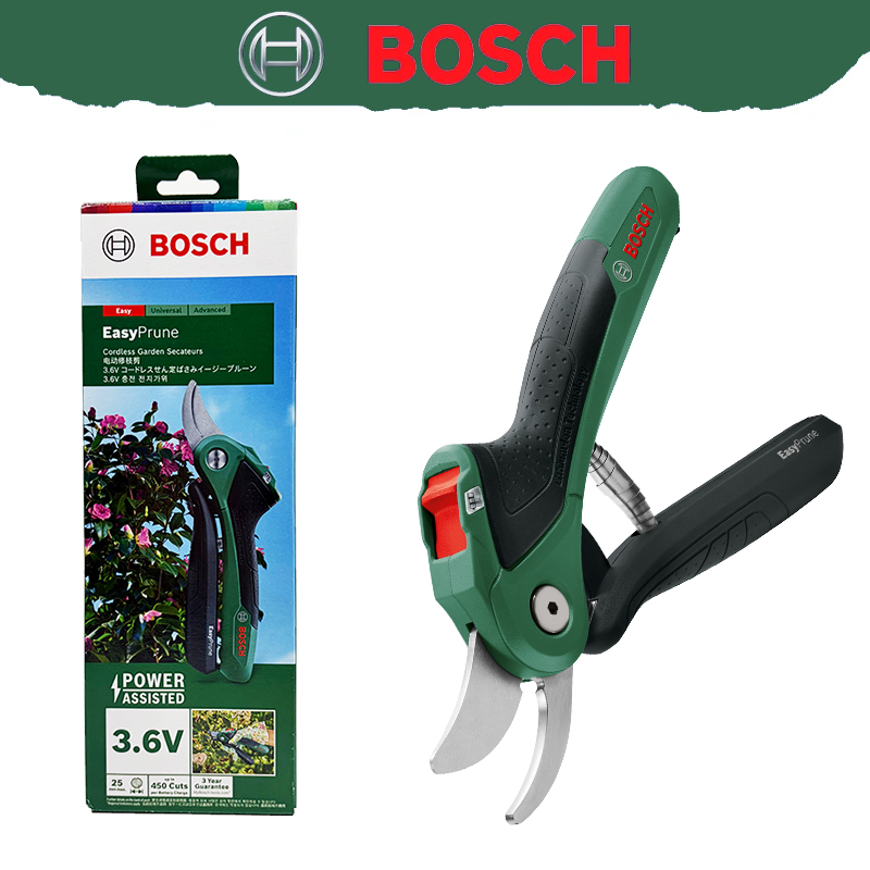 Bosch Wireless electric garden - đánh giá và giá Pruning Shears