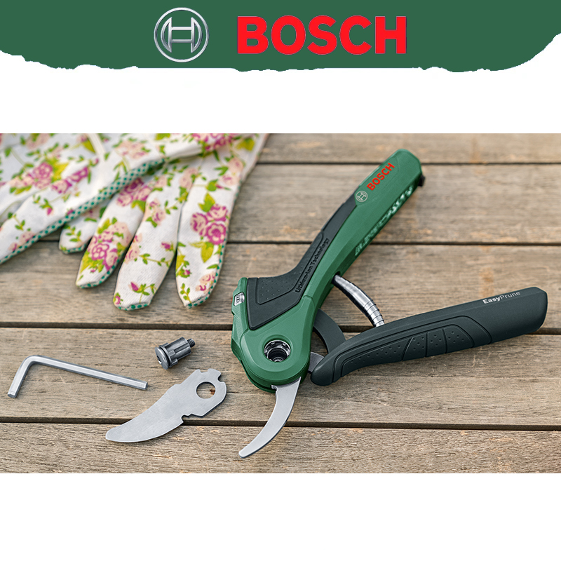 Bosch Wireless electric garden - đánh giá và giá Pruning Shears