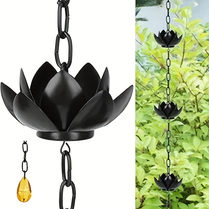 Lotus Rain Chain for Gutter Do - đánh giá và giá Gardening Tools Basic