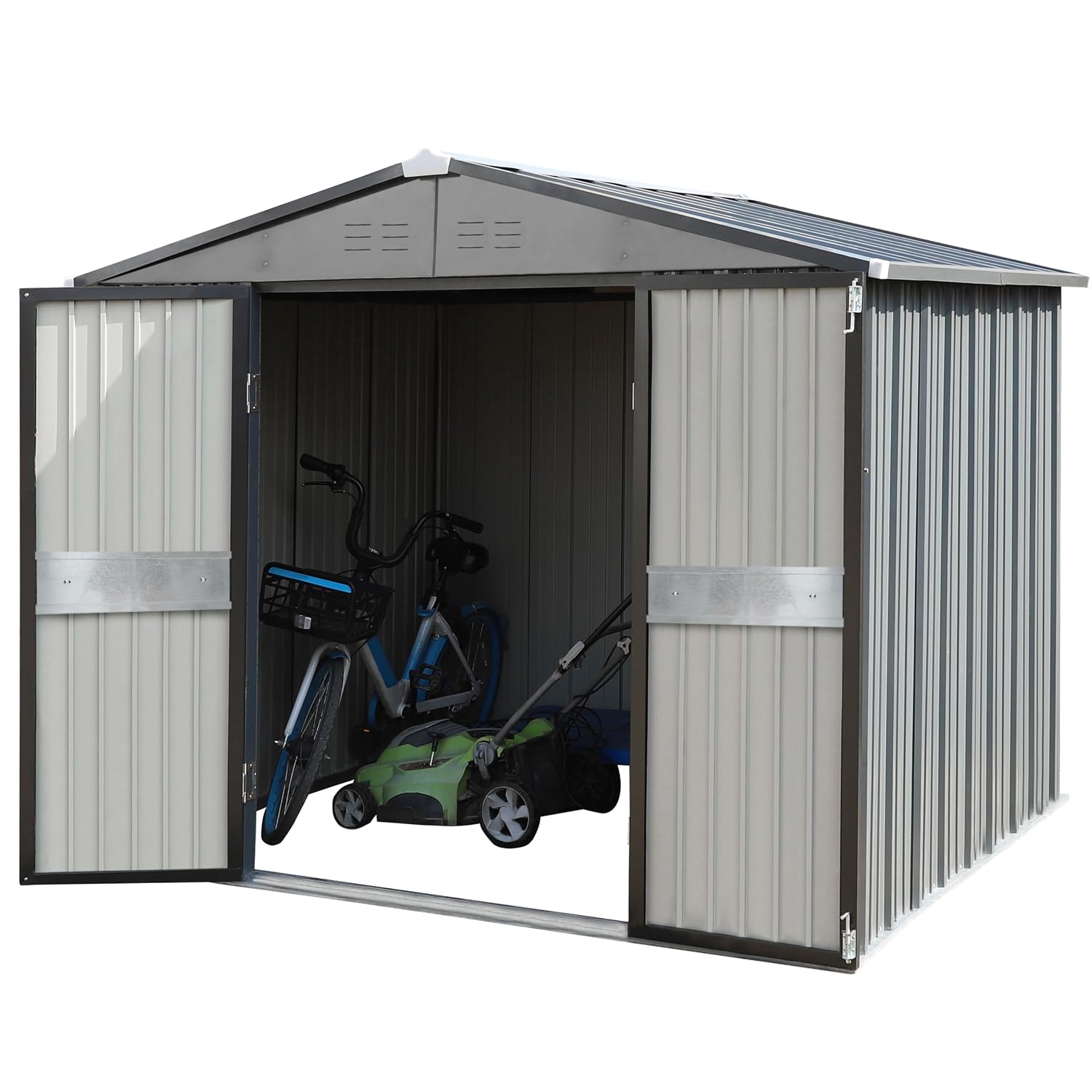 10' x 10' Outdoor Storage Shed - đánh giá và giá Gardening Tools Of