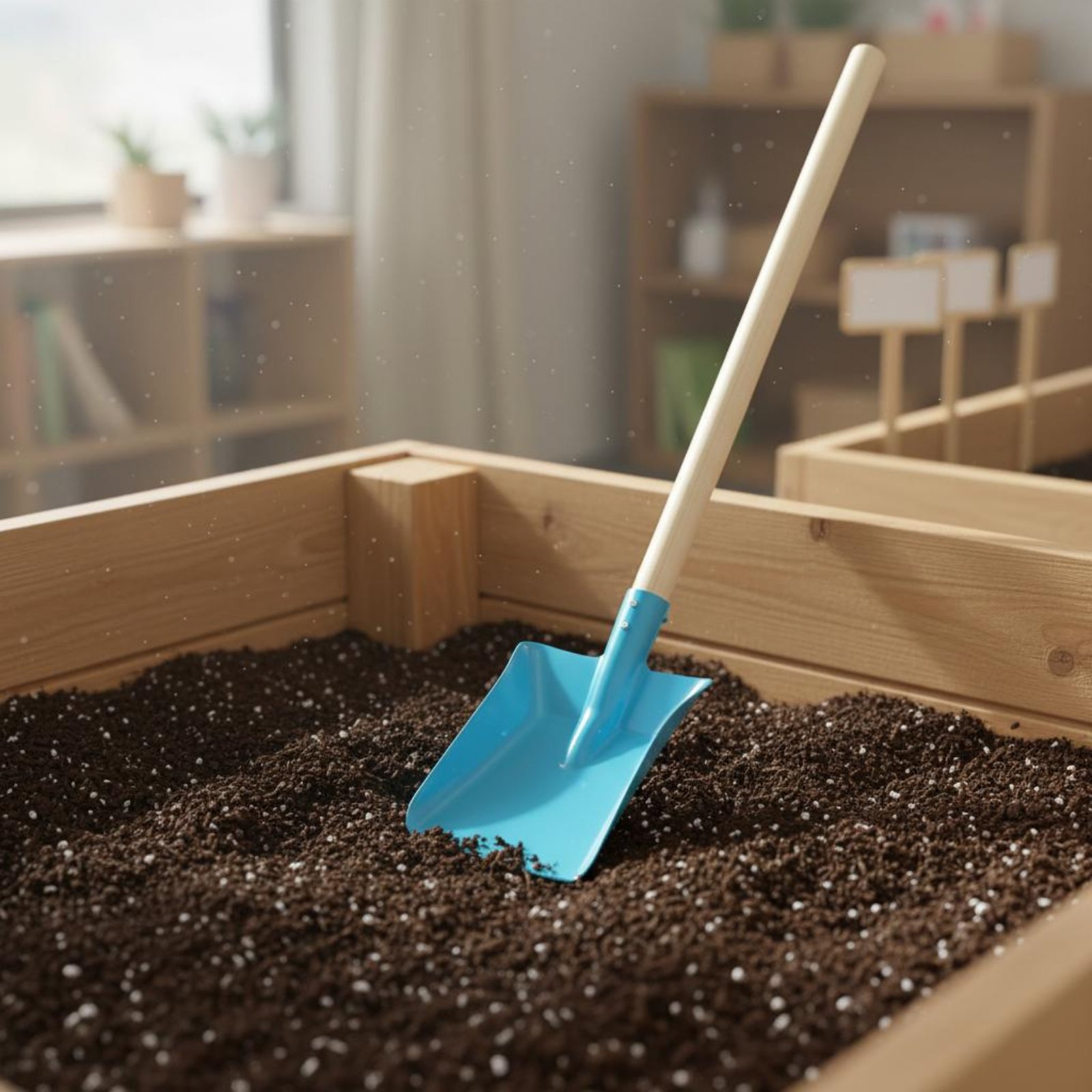 4 Pieces Kids Sand Shovel Set  - đánh giá và giá Gardening Tools Of