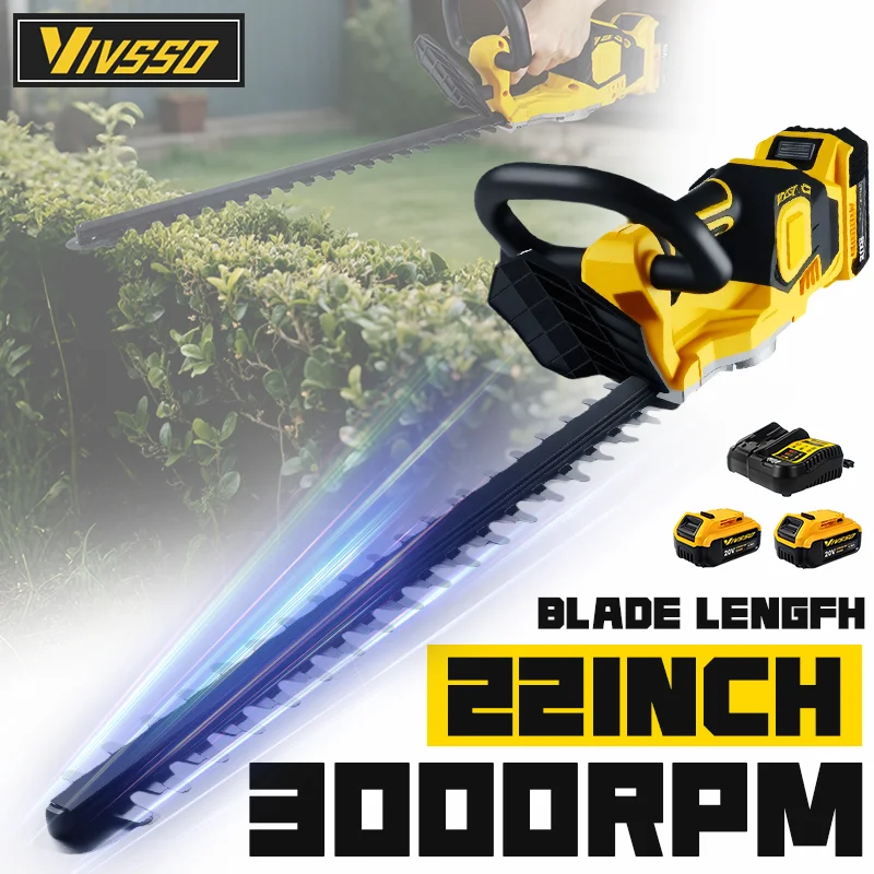 VIVSSO Cordless Electric Hedge - đánh giá và giá Gardening Tools Basic