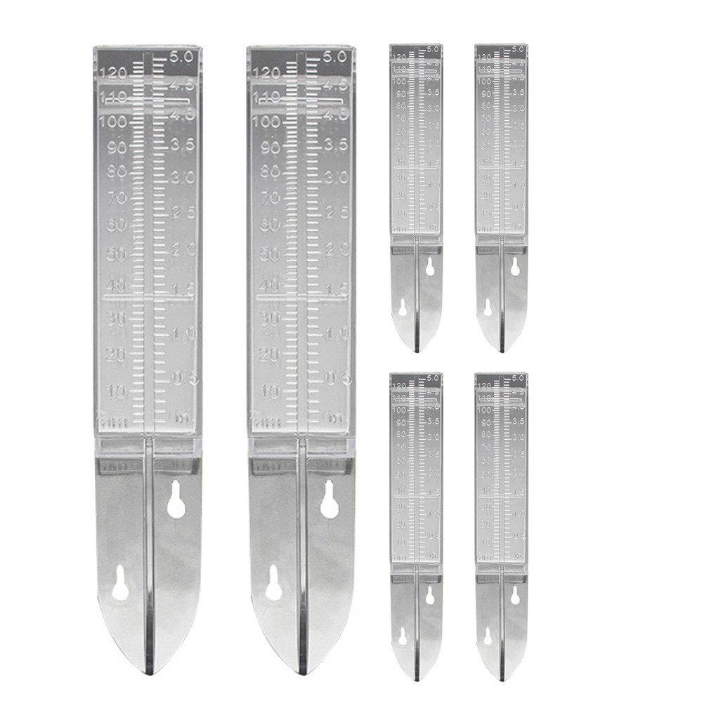 6Pcs Rain Gauge Plastic Outdoo - đánh giá và giá Gardening Yard Tools