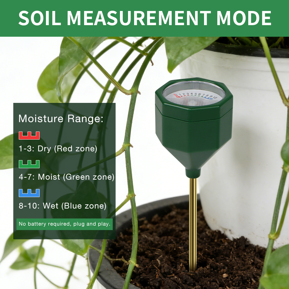 Mini Portable Soil Moisture Me - đánh giá và giá Gardening Tools Required