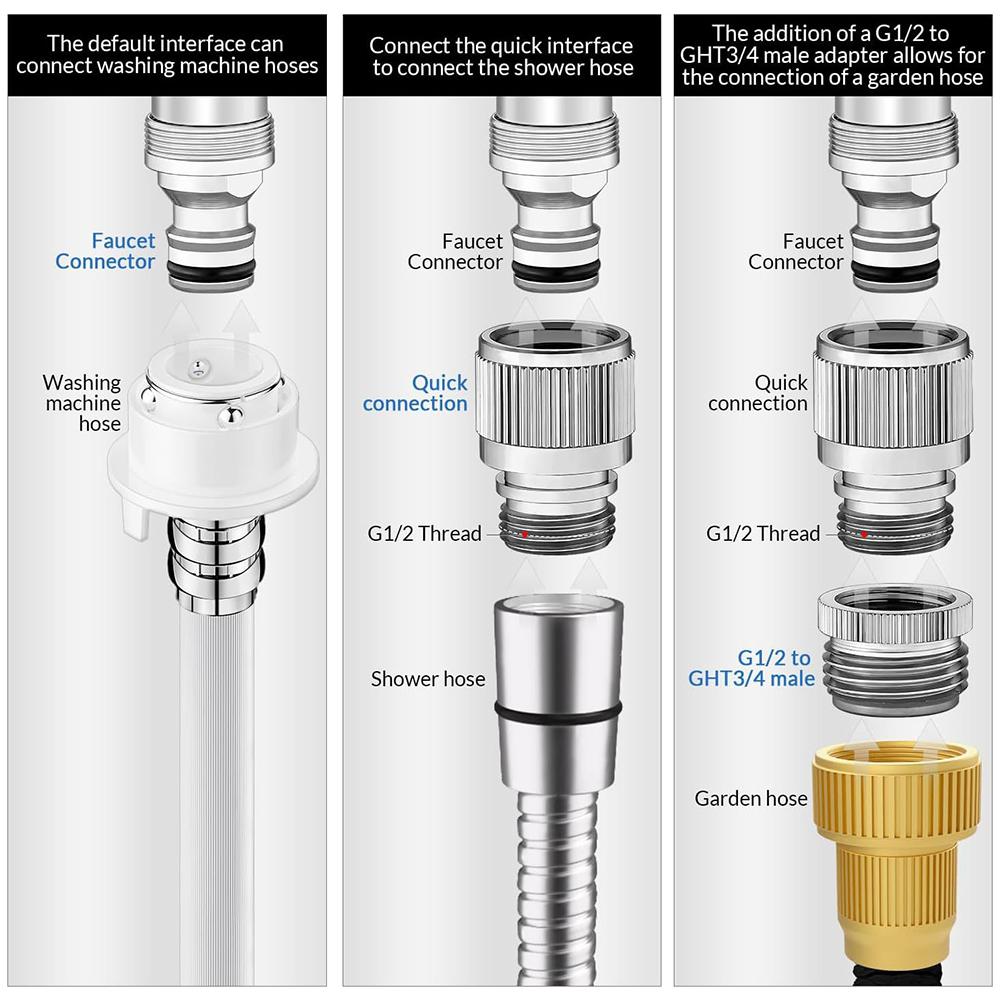 Faucet Adapter Set for Garden  - đánh giá và giá Gardening Tools Gifts
