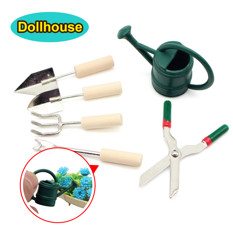 1/12 Dollhouse Simulation Wate - đánh giá và giá Gardening Tools Of