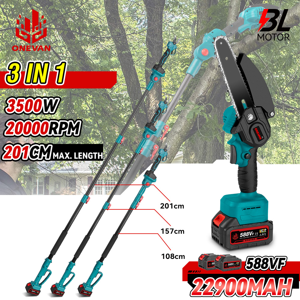 Brushless Electric Long Reach  - đánh giá và giá Pruning Shears