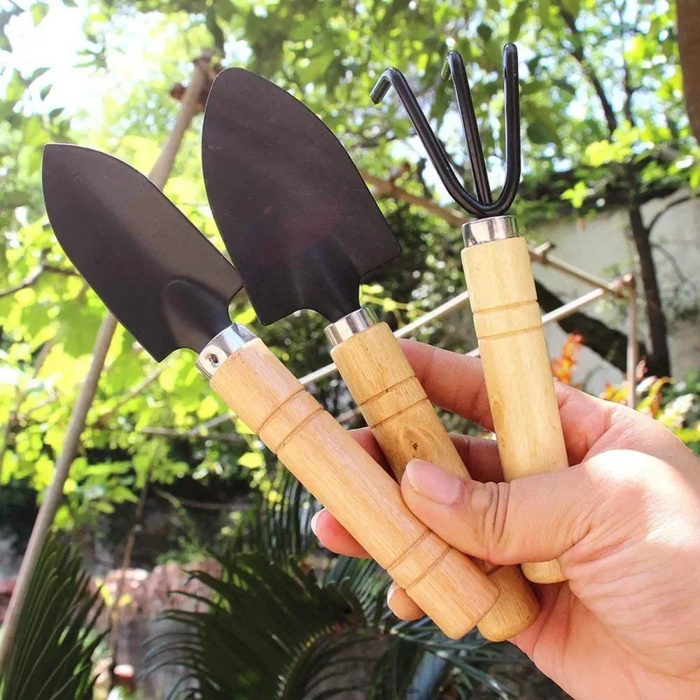 3Pcs/Set Mini Garden Tool Set  - đánh giá và giá Gardening Tools Gifts