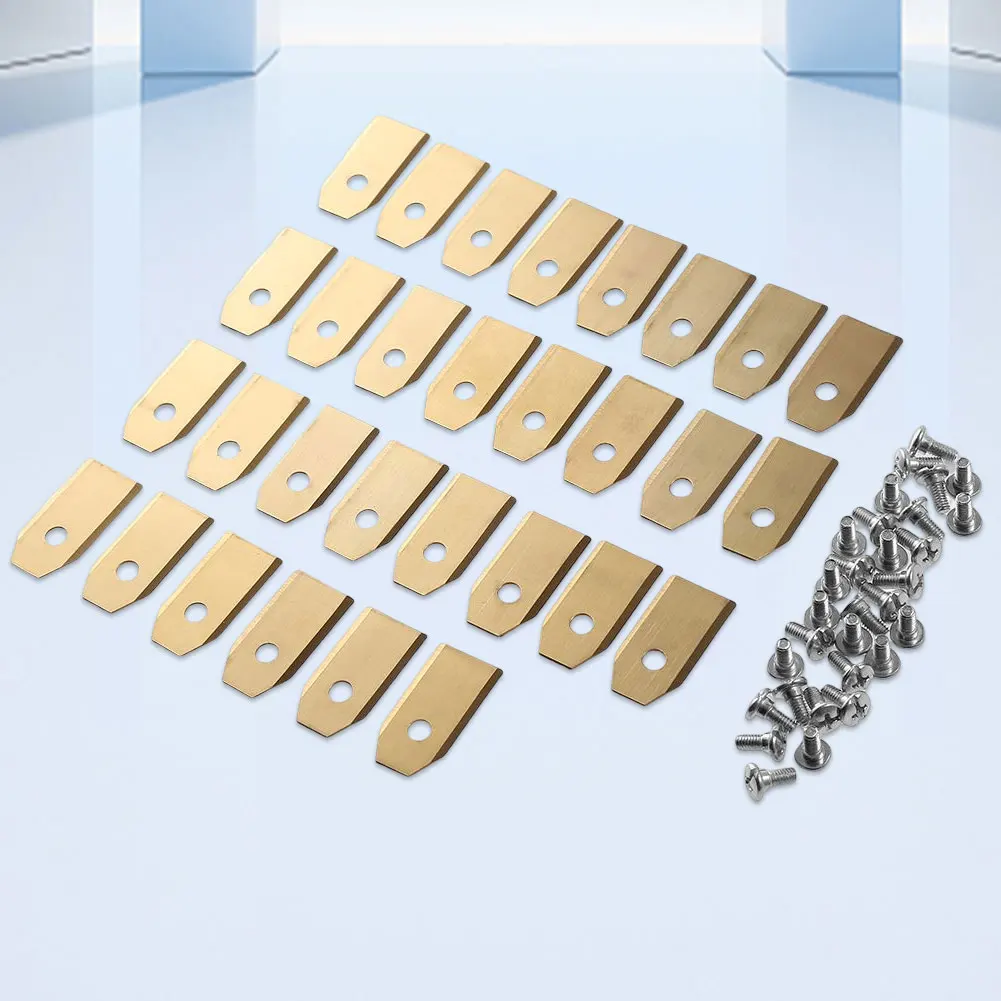 30PCS Lawn Mower Cutting Blade - đánh giá và giá Gardening Tools Basic