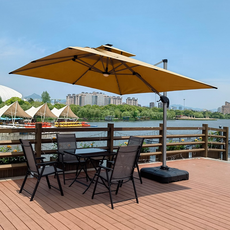 L  Big Size Cantilever Parasol - đánh giá và giá Gardening Tools Big